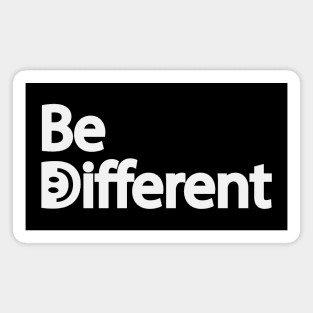 Be different creative artwork Magnet